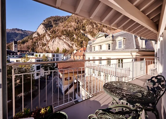 Апартаменти Center With Mountain View Інтерлакен